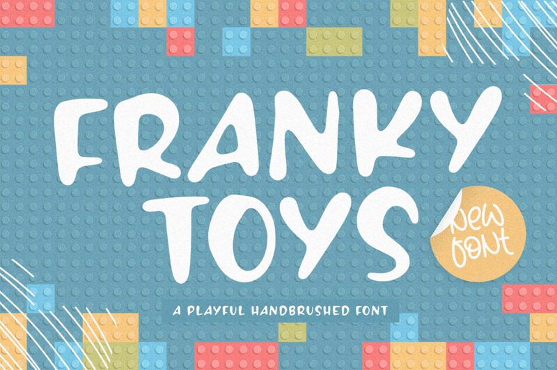 FRANKY TOYS Schriftart