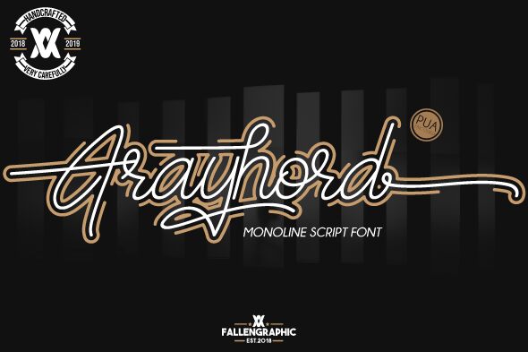 Frayhord フォント