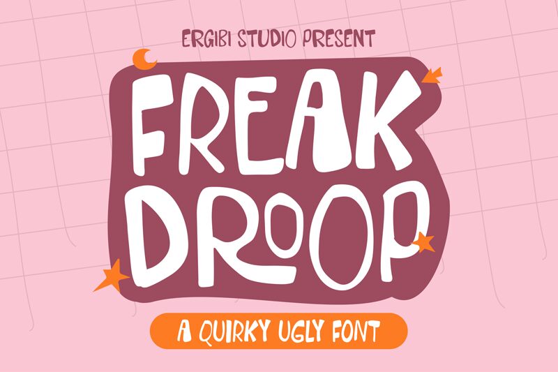 Freak Droop フォント
