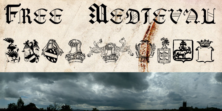 Free Medieval Carattere