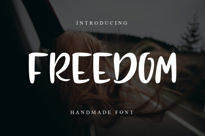 FREEDOM Schriftart
