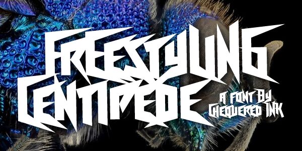 Freestyling Centipede Czcionka