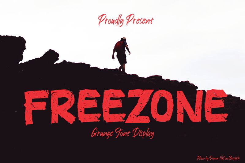 FREEZONE Czcionka