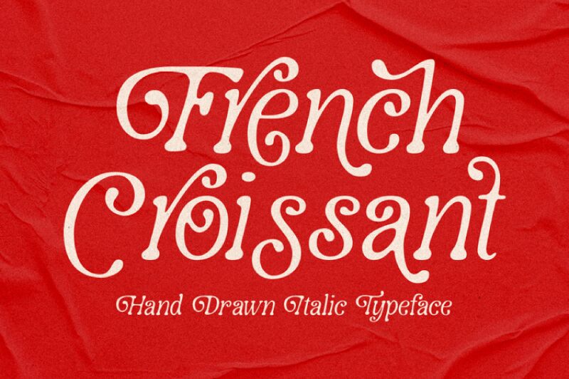 French Croissant 字体