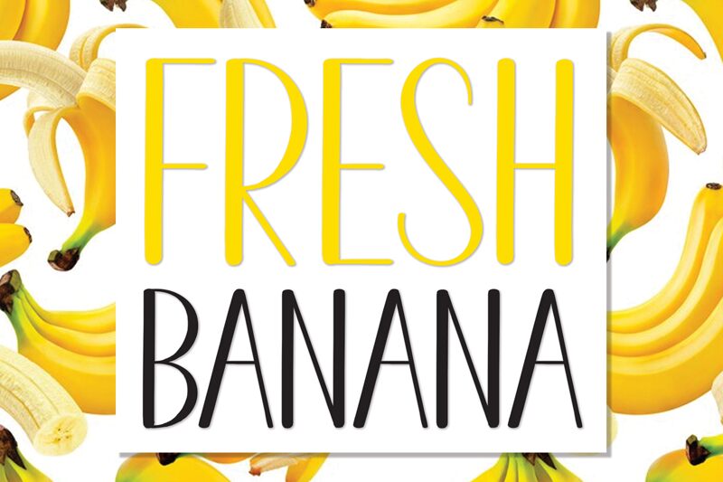 Fresh Banana 字体