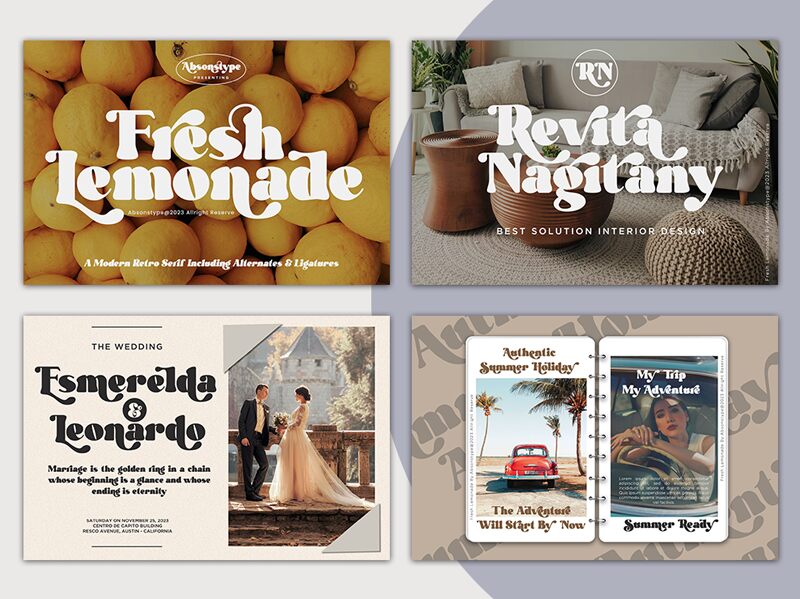 Fresh Lemonade 字体