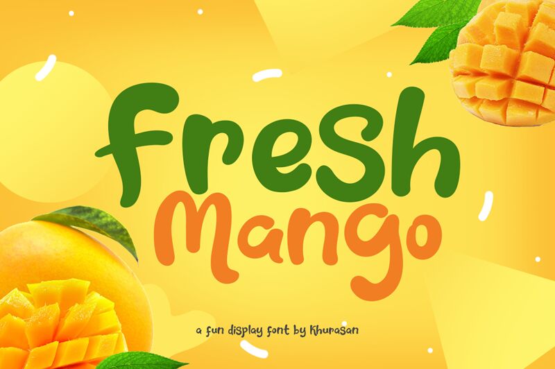 Fresh Mango الخط 