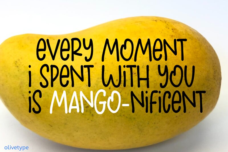 Fresh Mango Schriftart