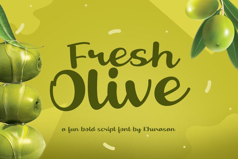 Fresh Olive フォント