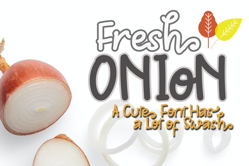 Fresh Onion Druh písma