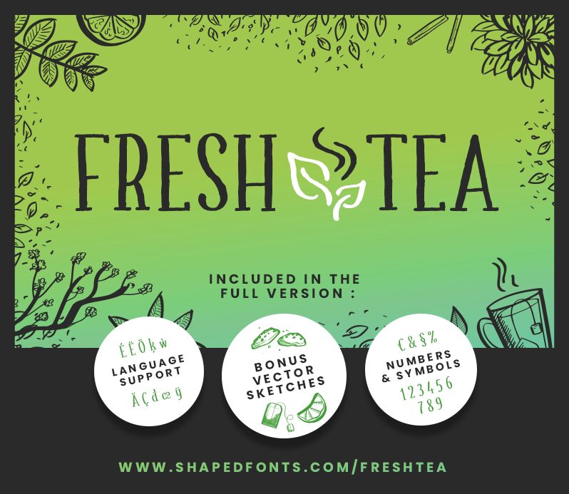 FRESH_TEA Carattere