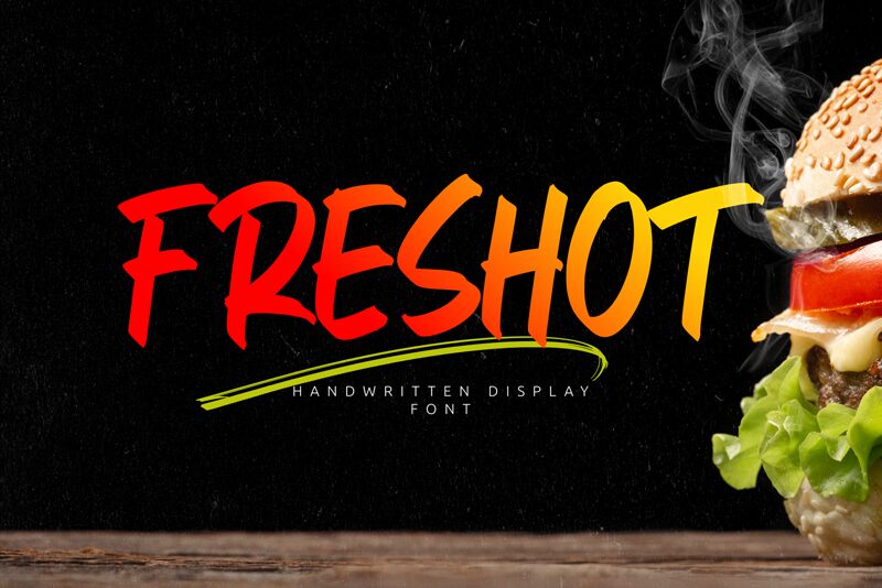 FresHot Schriftart