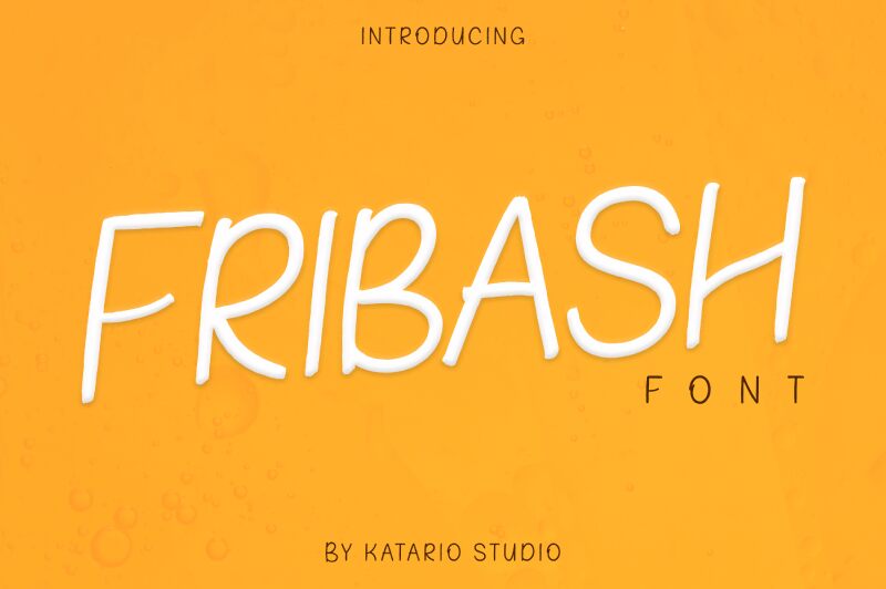 Fribash Font