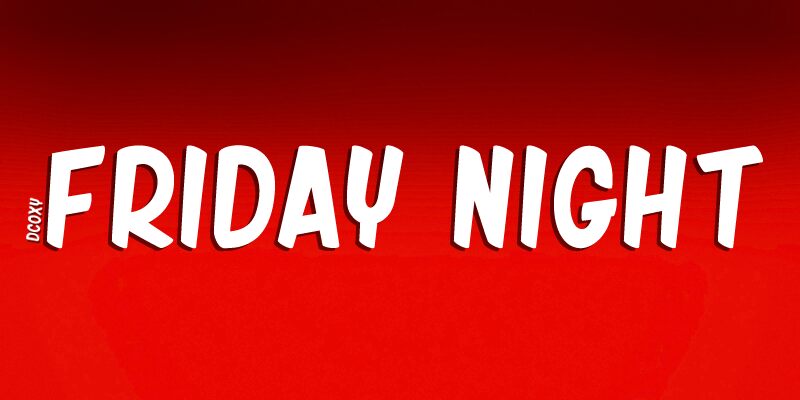 Friday Night Czcionka
