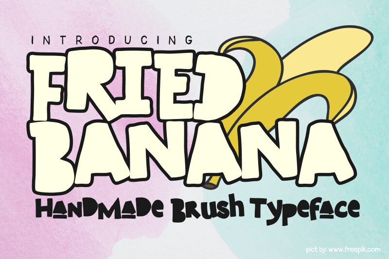 Fried Banana Schriftart