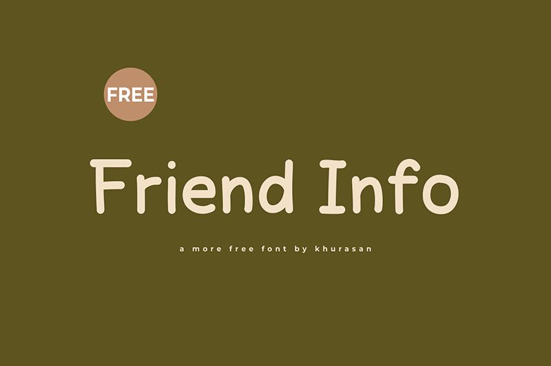 Friend Info الخط 