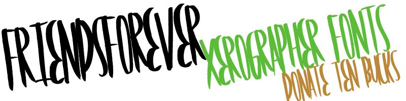 FriendsForever الخط