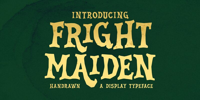 Fright Maiden Schriftart