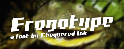 Frogotype Czcionka
