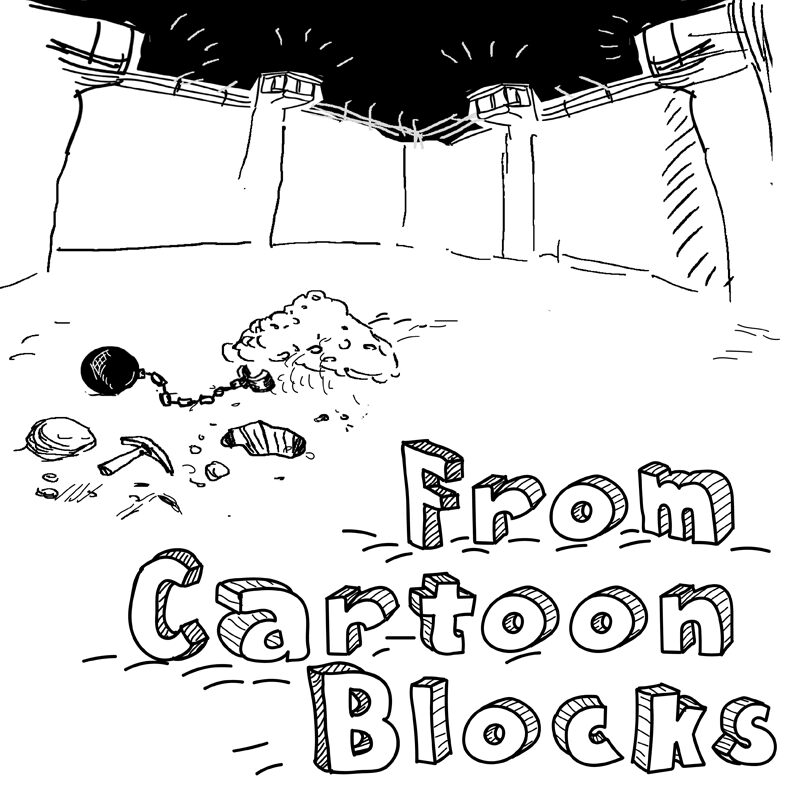 From Cartoon Blocks Шрифт