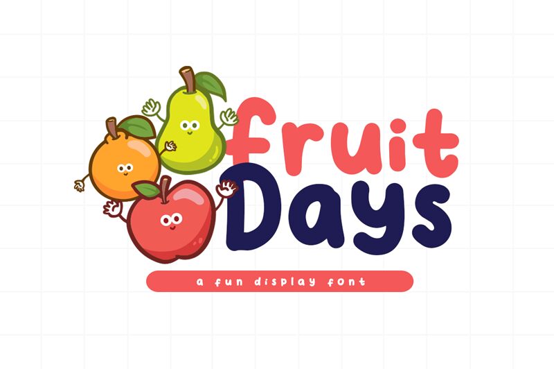 Fruit Days font