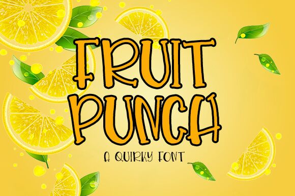 Fruit Punch Czcionka