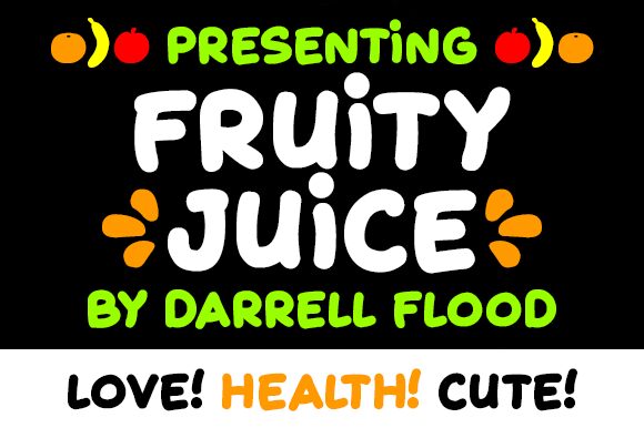 Fruity Juice Schriftart