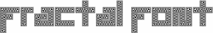 Fractal Font Regular