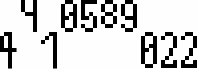 Podgląd czcionki Fractionss AZERTY Regular
