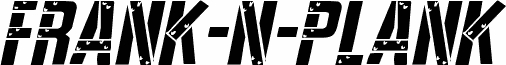 Frank-n-Plank Light Italic