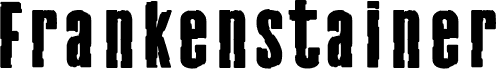 Frankenstainer Demo Font Bold