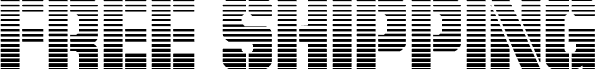 Podgląd czcionki Free Shipping Gradient