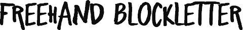 Freehand Blockletter Bold