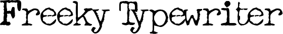 FreekyTypewriter