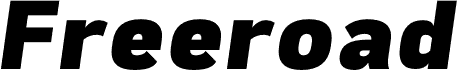 Freeroad Black Italic