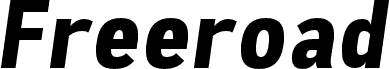 Freeroad Bold Italic