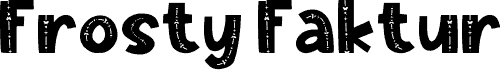 Frosty Faktur Deco 2 carattere