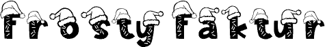 Frosty Faktur Hat carattere