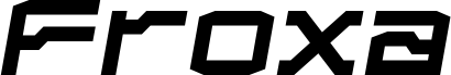 Froxa Bold Slant