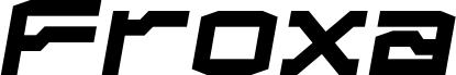 Froxa Extrabold Slant