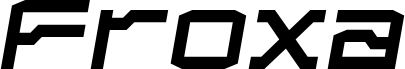 Froxa Semibold Slant