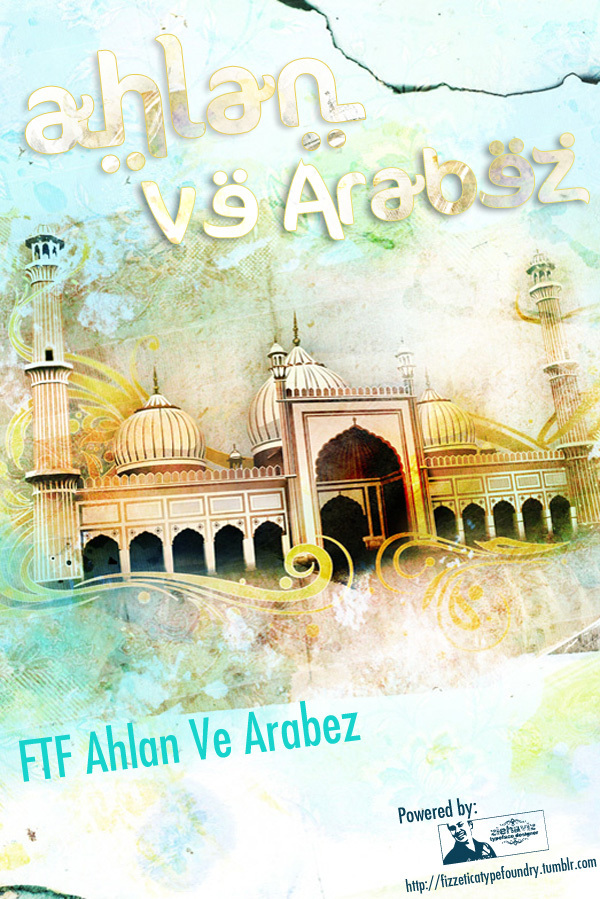 FTF Ahlan Ve Arabez FREE Czcionka