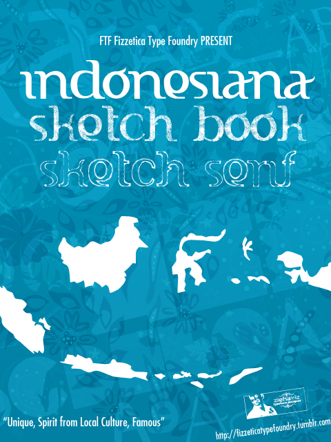 FTF Indonesiana Sketch Serif v. Czcionka