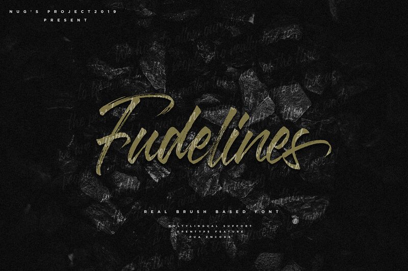 Fudelines Schriftart