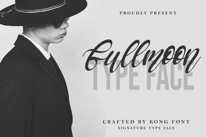 Fullmoon Schriftart