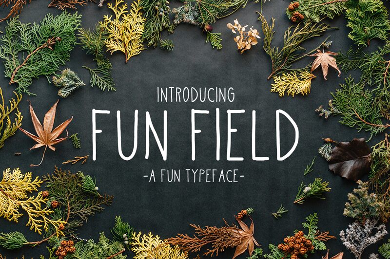 Fun Field Schriftart