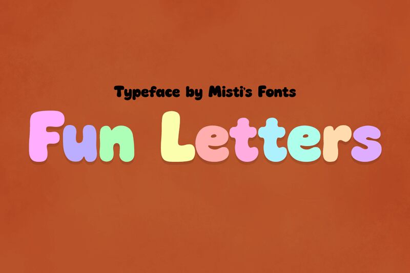 Fun Letters Schriftart
