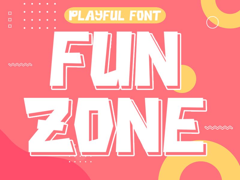 Fun Zone Schriftart