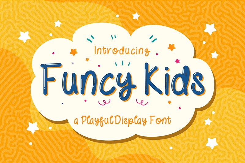 FUNCY KIDS! Schriftart
