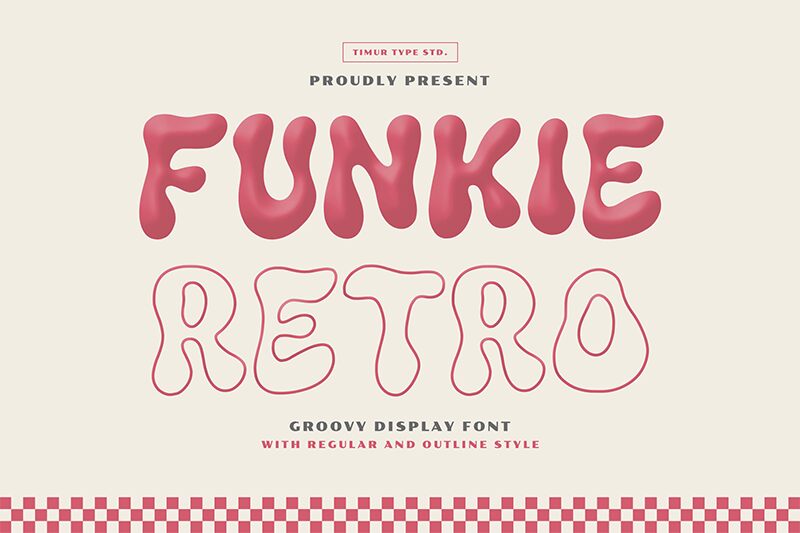 Funkie Retro Carattere